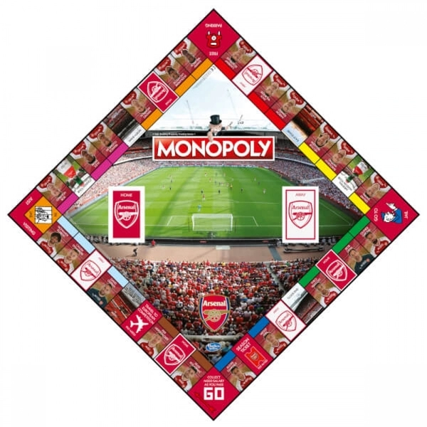 WINNING MOVES MONOPOLY - Arsenal F.C. Saison 2017 - 2018 (UK Only) 5 WINNING MOVES MONOPOLY - Arsenal F.C. Saison 2017 - 2018 (UK Only) – Image 3