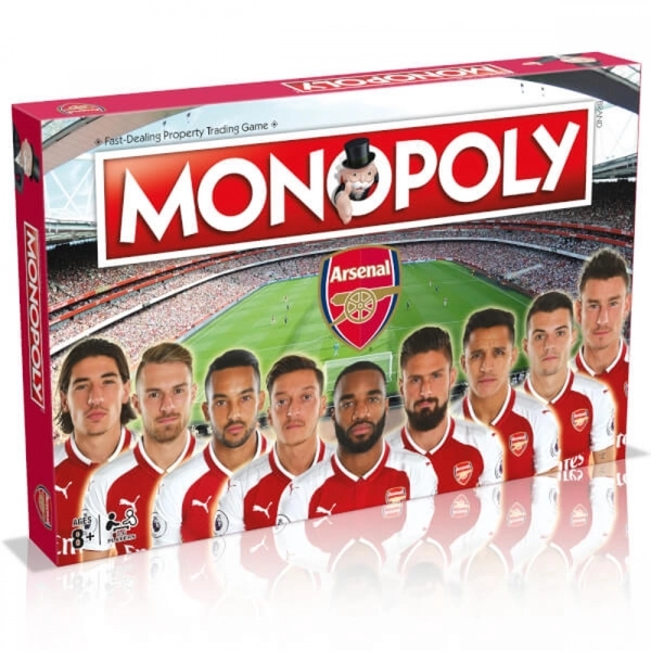 WINNING MOVES MONOPOLY - Arsenal F.C. Saison 2017 - 2018 (UK Only) 3 WINNING MOVES MONOPOLY - Arsenal F.C. Saison 2017 - 2018 (UK Only)