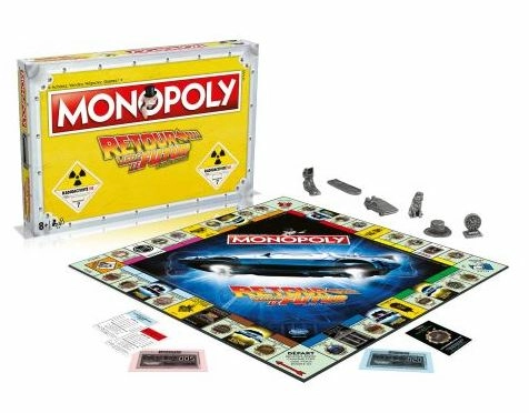WINNING MOVES Monopoly - Retour Vers Le Futur (fr) 4 WINNING MOVES Monopoly - Retour Vers Le Futur (fr) – Image 2