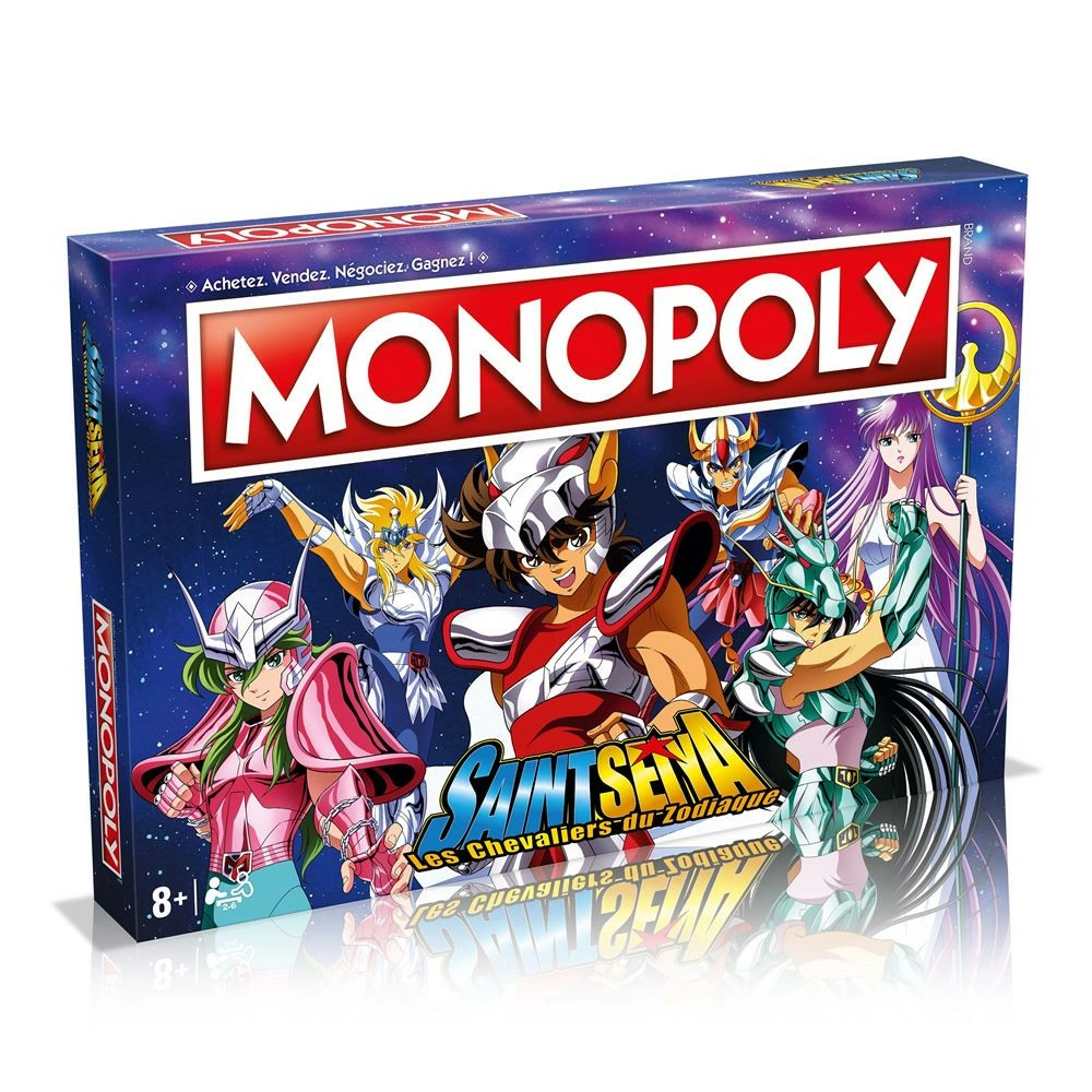 WINNING MOVES Monopoly - Saint Seiya 3 WINNING MOVES Monopoly - Saint Seiya