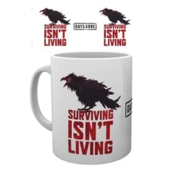 Mug "surviving Isn't Living"