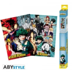ABYstyle My Hero Academia - Artworks - Set De 2 Posters '52x38'