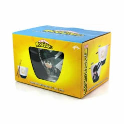 My Hero Academia - Bol à Ramen Avec Baguette 470ml - Izuku Midoriya -Magasin De Jouets my hero academia bol a ramen avec baguette 470ml izuku midoriya 63f58717bd022