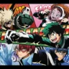 My Hero Academia - Comic Action - Impression Encadrée 30x40cm -Magasin De Jouets my hero academia comic action impression encadree 30x40cm