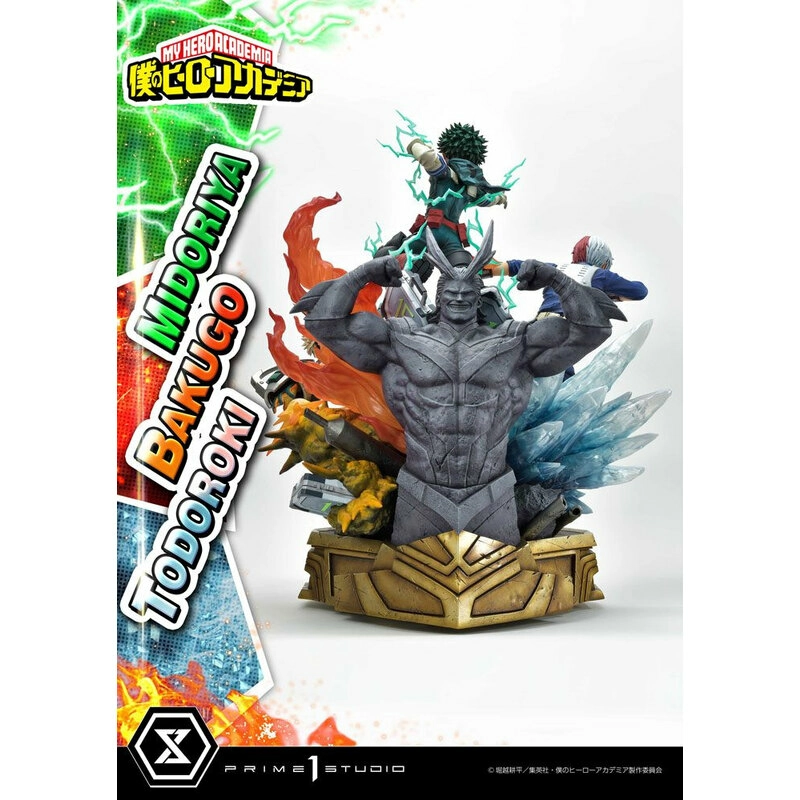 My Hero Academia Statuette Midoriya, Bakugo & Todoroki 69 Cm 8 My Hero Academia Statuette Midoriya, Bakugo & Todoroki 69 Cm – Image 6