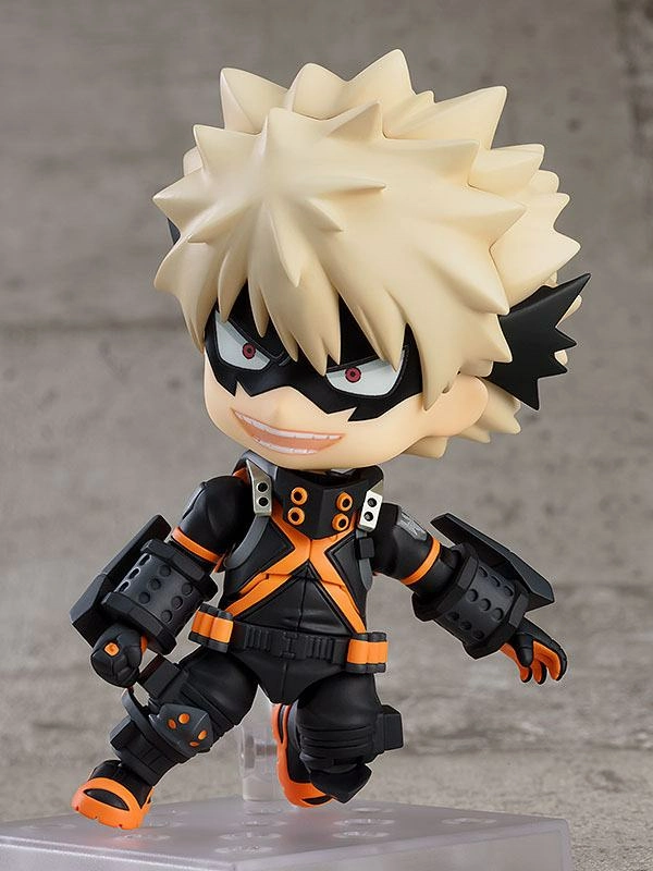 GOOD SMILE COMPANY My Hero Academia: World Heroes´ Mission Figurine Nendoroid Katsuki Bakugo Stealth Suit Ver. 10 Cm 7 GOOD SMILE COMPANY My Hero Academia: World Heroes´ Mission Figurine Nendoroid Katsuki Bakugo Stealth Suit Ver. 10 Cm – Image 5