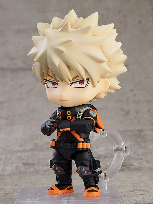 GOOD SMILE COMPANY My Hero Academia: World Heroes´ Mission Figurine Nendoroid Katsuki Bakugo Stealth Suit Ver. 10 Cm 9 GOOD SMILE COMPANY My Hero Academia: World Heroes´ Mission Figurine Nendoroid Katsuki Bakugo Stealth Suit Ver. 10 Cm – Image 7
