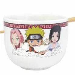 Naruto - Bol à Ramen Avec Baguette 470ml - Team Seven