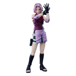 Figurine Sakura Haruno Inheritor Of Tsunade's Indominable Will -Magasin De Jouets naruto shippuden figurine sh figuarts sakura haruno inheritor of tsunade s indominable will 14 cm