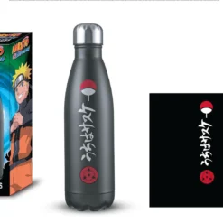Naruto - Uchiwa - Bouteille En Aluminium - 600 Ml