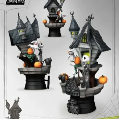 BEAST KINGDOM Nbx - Jack's Haunted House Diorama - 15cm -Magasin De Jouets nbx jack s haunted house diorama 15cm 5e4d28c81d4fe