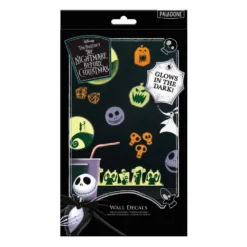 Nightmare Before Christmas Set Autocollants Muraux Glow In The Dark Nightmare Before Christmas
