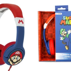 Nintendo - Casque Audio Otl 3-7 Junior 85db - Super Mario - Casques