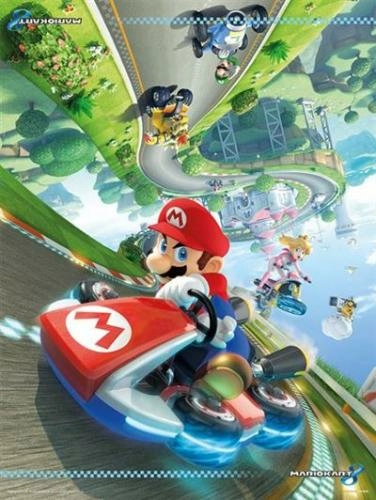 Nintendo - Impression D'art - Mario Kart 8 (30 X 40 3 Nintendo - Impression D'art - Mario Kart 8 (30 X 40