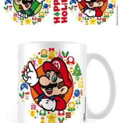 NINTENDO - Mug - 300 Ml - Super Mario Happy Holliday