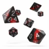 Oakie Doakie Dice Dés Rpg-set Enclave - Ruby (7) -Magasin De Jouets oakie doakie dice des rpg set enclave ruby 7