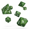 Oakie Doakie Dice Dés Rpg-set Marble - Vert (7) -Magasin De Jouets oakie doakie dice des rpg set marble vert 7
