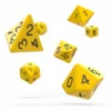 Oakie Doakie Dice Dés Rpg-set Solid - Jaune (7) -Magasin De Jouets oakie doakie dice des rpg set solid jaune 7