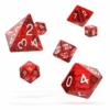 Oakie Doakie Dice Dés Rpg-set Speckled - Rouge (7) -Magasin De Jouets oakie doakie dice des rpg set speckled rouge 7