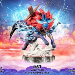 First 4 Figures Okami Statuette Pvc Oki (wolf Form) 21 Cm -Magasin De Jouets okami statuette pvc oki wolf form 21 cm 605e178e5af24