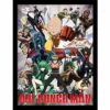 One Punch Man - Héros Et Villains - Impression Encadrée 30x40cm -Magasin De Jouets one punch man heros et villains impression encadree 30x40cm