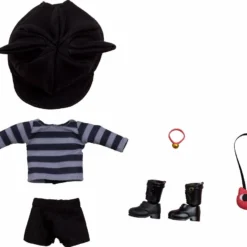 GOOD SMILE COMPANY Original Character Accessoires Pour Figurines Nendoroid Doll Outfit Set: Cat-themed Outfit (gray)
