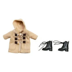 GOOD SMILE COMPANY Original Character Accessoires Pour Figurines Nendoroid Warm Clothing Set: Boots & Duffle Coat (beige)