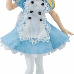 Max Factory Original Character Figurine Figma Female Body (alice) With Dress And Apron Outfit 13 Cm