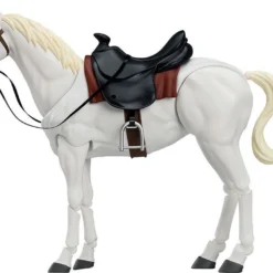 Max Factory Original Character Figurine Figma Horse Ver. 2 (white) 19 Cm - Figurines Articulées