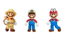 Pack 3 Figurines Col. Mario 10cm
