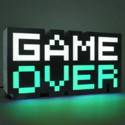 Paladone - Veilleuse Sonore - Game Over 8-bit - 30cm -Magasin De Jouets paladone veilleuse sonore game over 8 bit 30cm 5d6509af4038d