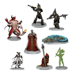 Wizkids Pathfinder Battles Pack 8 Miniatures Impossible Lands - Impossible Foes Boxed Set - Donjons Et Dragons