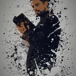 Pc Splatter - Magnetic Metal Poster 45x32 - Preach