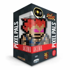 PDP Pixel Pals Light Up Collectible Figures - Street Fighter - Akuma