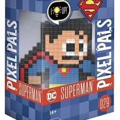 PDP Pixel Pals Light Up Collectible Figures - Superman