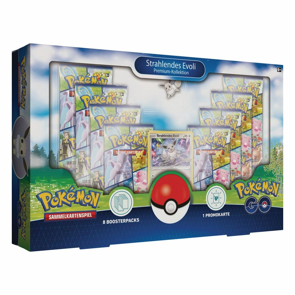 Pokémon Coffret Go Strahlendes Evoli Allemand 3 Pokémon Coffret Go Strahlendes Evoli Allemand