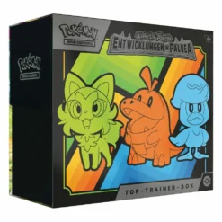 Pokémon Karmesin & Purpur: Entwicklungen In Paldea Top Trainer Box Allemand