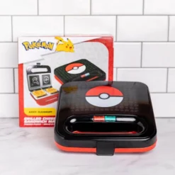 Pokemon - Pokeball - Appareil à Sandwich Panini -Magasin De Jouets pokemon pokeball appareil a sandwich panini 641286753bc10