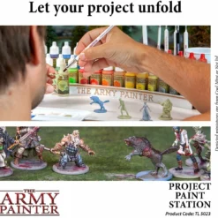 Station De Projet Pour 30 Peintures Warpaints 7 Pinceaux Et 1 Gobelet à Eau -Magasin De Jouets project paint station 61e151ae2ad4d