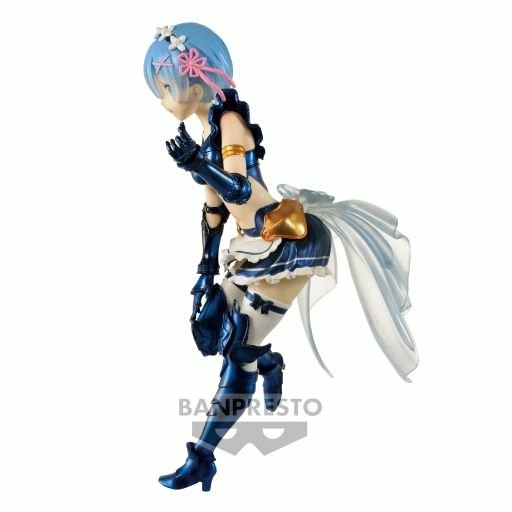 BANPRESTO Re Zero - Rem - Figurine Ban Chro Exq 21cm 6 BANPRESTO Re Zero - Rem - Figurine Ban Chro Exq 21cm – Image 4
