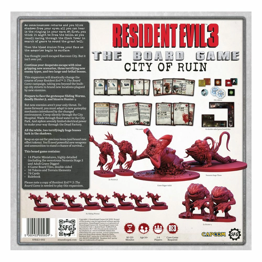 Resident Evil 3: The Board Game - City Of Ruin 4 Resident Evil 3: The Board Game - City Of Ruin – Image 2