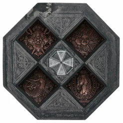 FANATTIK Resident Evil Viii - Set 4 Medaillon House Crest - Edition Limitée -Magasin De Jouets resident evil viii set 4 medaillon house crest edition limitee 63c760c5e6e2e