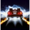 Retour Vers Le Futur - Delorean - Art Print Collector '36x28' -Magasin De Jouets retour vers le futur delorean art print collector 36x28 1