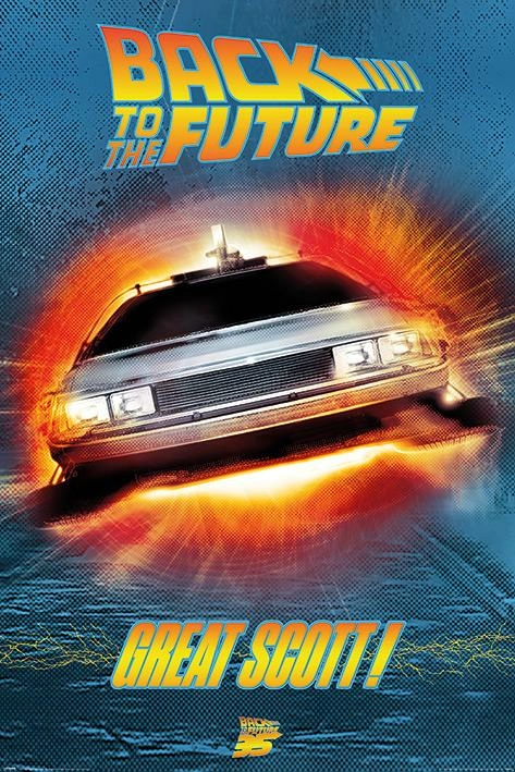 Pyramid International Retour Vers Le Futur - Great Scott! - Poster 61x91cm 3 Pyramid International Retour Vers Le Futur - Great Scott! - Poster 61x91cm