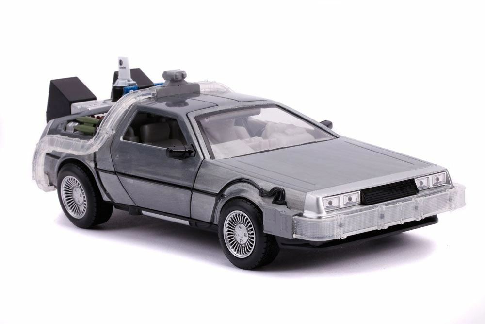 Jada Toys Retour Vers Le Futur Ii Delorean Time Machine 1/24 Métal Hollywood Rides 4 Jada Toys Retour Vers Le Futur Ii Delorean Time Machine 1/24 Métal Hollywood Rides – Image 2