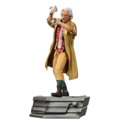 Retour Vers Le Futur Ii Statuette 1/10 Art Scale Doc Brown 25 Cm