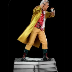 Retour Vers Le Futur Ii Statuette 1/10 Art Scale Doc Brown 25 Cm -Magasin De Jouets retour vers le futur ii statuette 110 art scale doc brown 25 cm 6161822175ba4