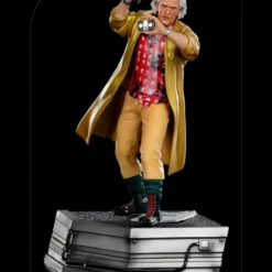 Retour Vers Le Futur Ii Statuette 1/10 Art Scale Doc Brown 25 Cm -Magasin De Jouets retour vers le futur ii statuette 110 art scale doc brown 25 cm 61618221bbaf0
