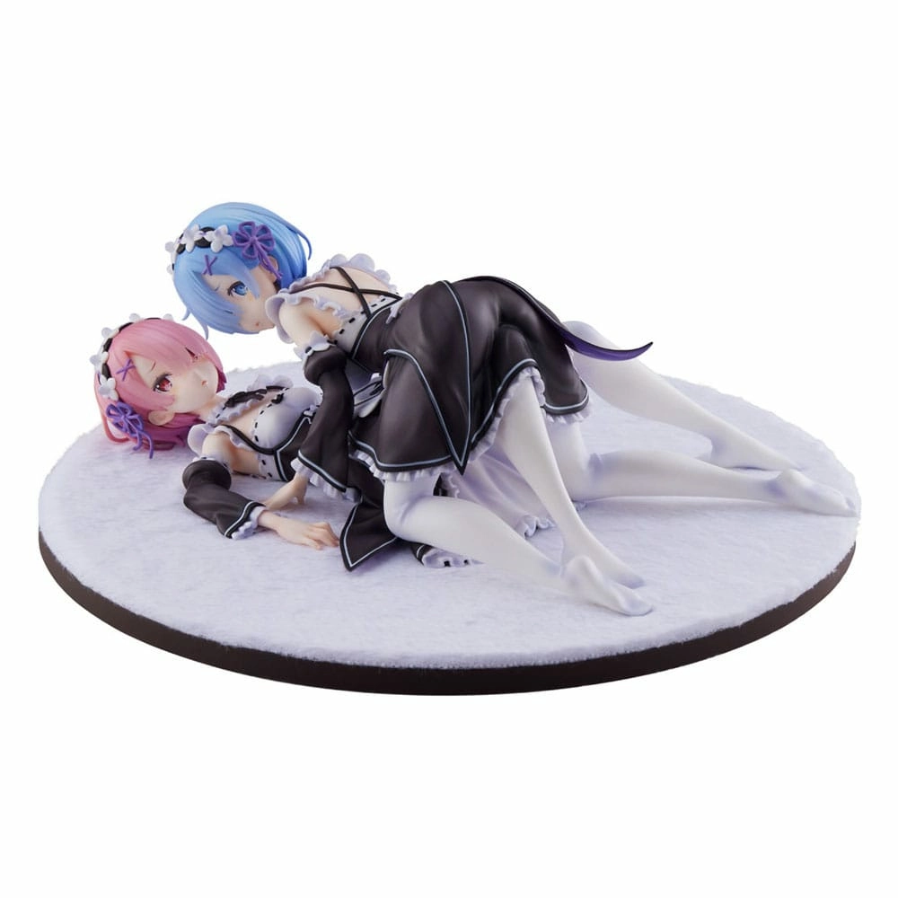 Re:zero Starting Life In Another World Statuette Pvc 1/7 Ram & Rem 9 Cm 3 Re:zero Starting Life In Another World Statuette Pvc 1/7 Ram & Rem 9 Cm