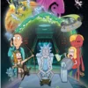 Rick Et Morty - Toilet Adventure - Poster 61x91cm